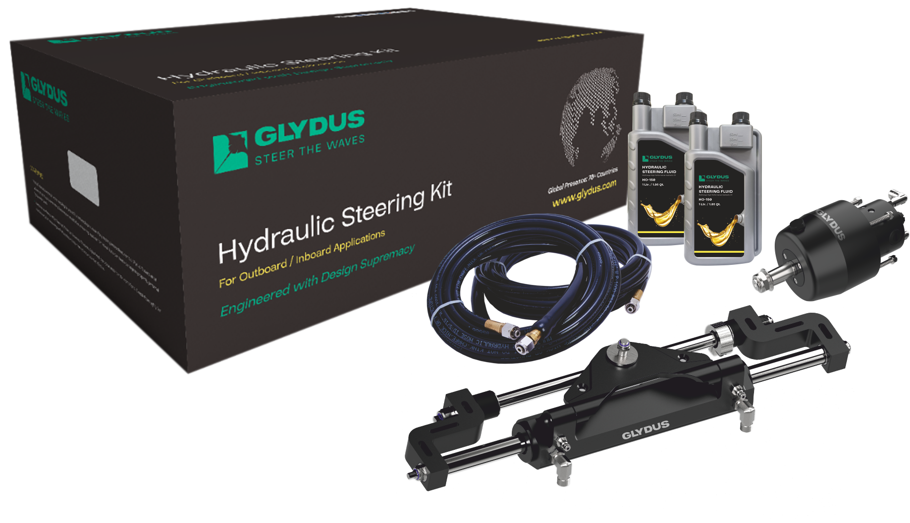 GLYDUS K350 HİDROLİK DÜMEN SİSTEMİ