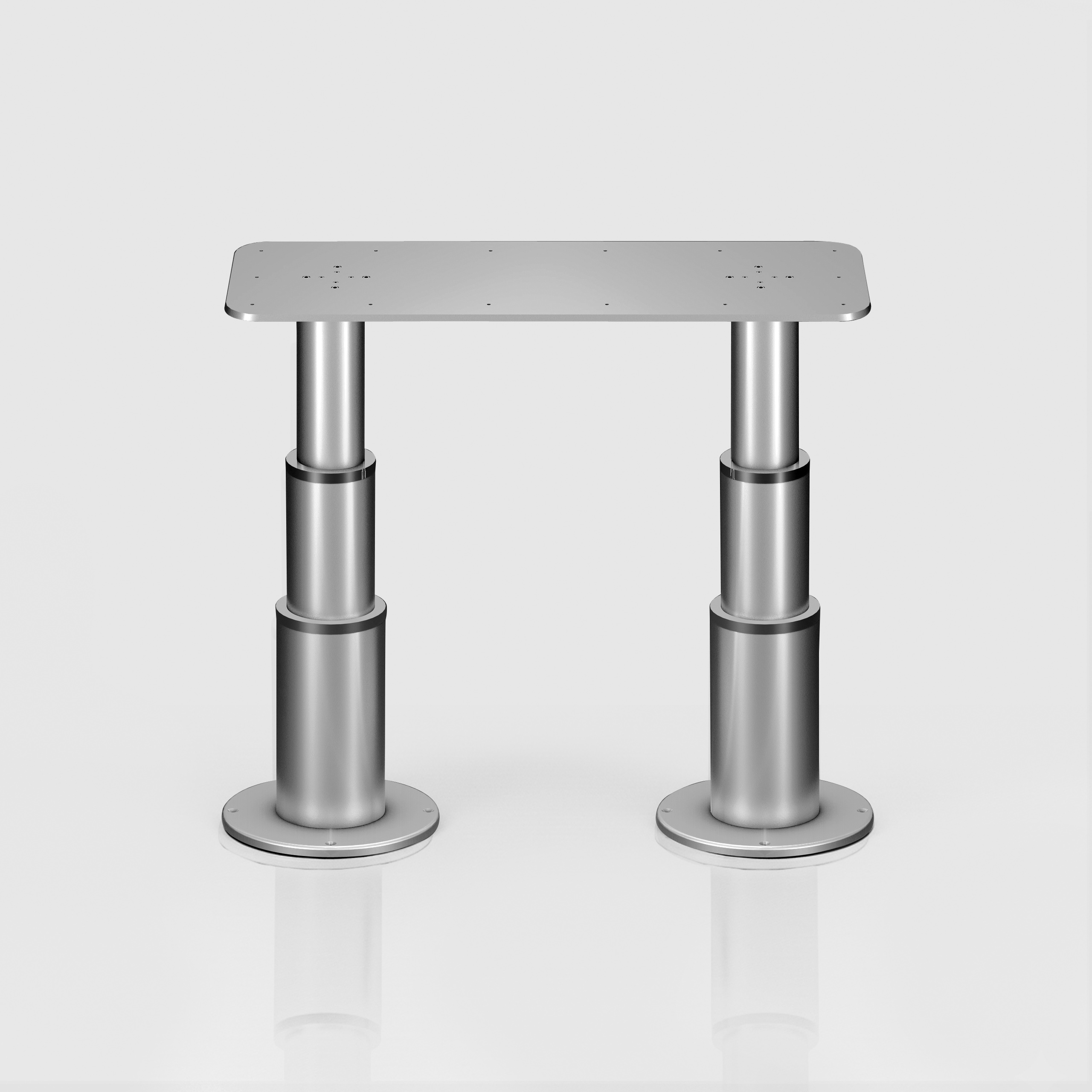 BARKA ELK. İKİLİ MASA AYAĞI. 12V. 2 KADEME - 700MM