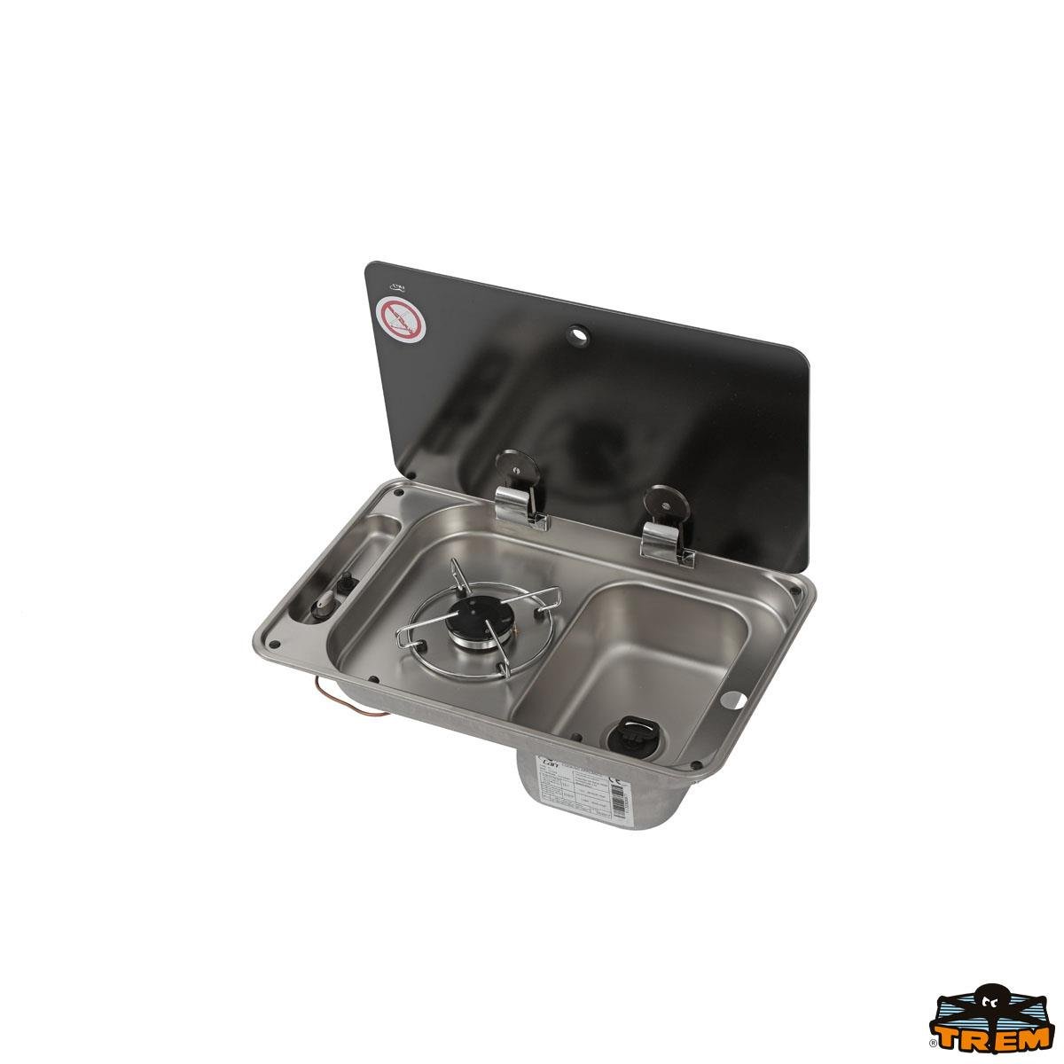 CAN FL 1324-1 KOMBİNE OCAK SET(SAĞ OCAK-SOL EVYE)