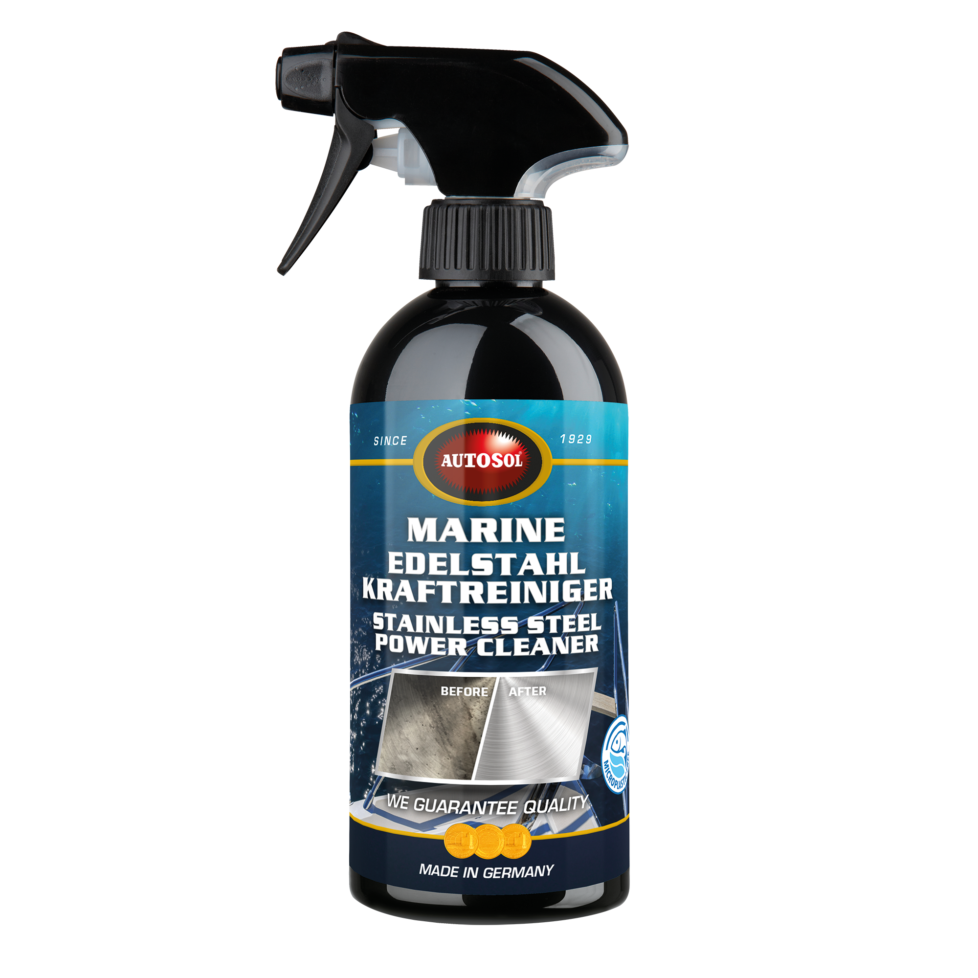 AUTOSOL MARINE PASL.ÇELİK TEMİZLEYİCİ SPREY, 500 M