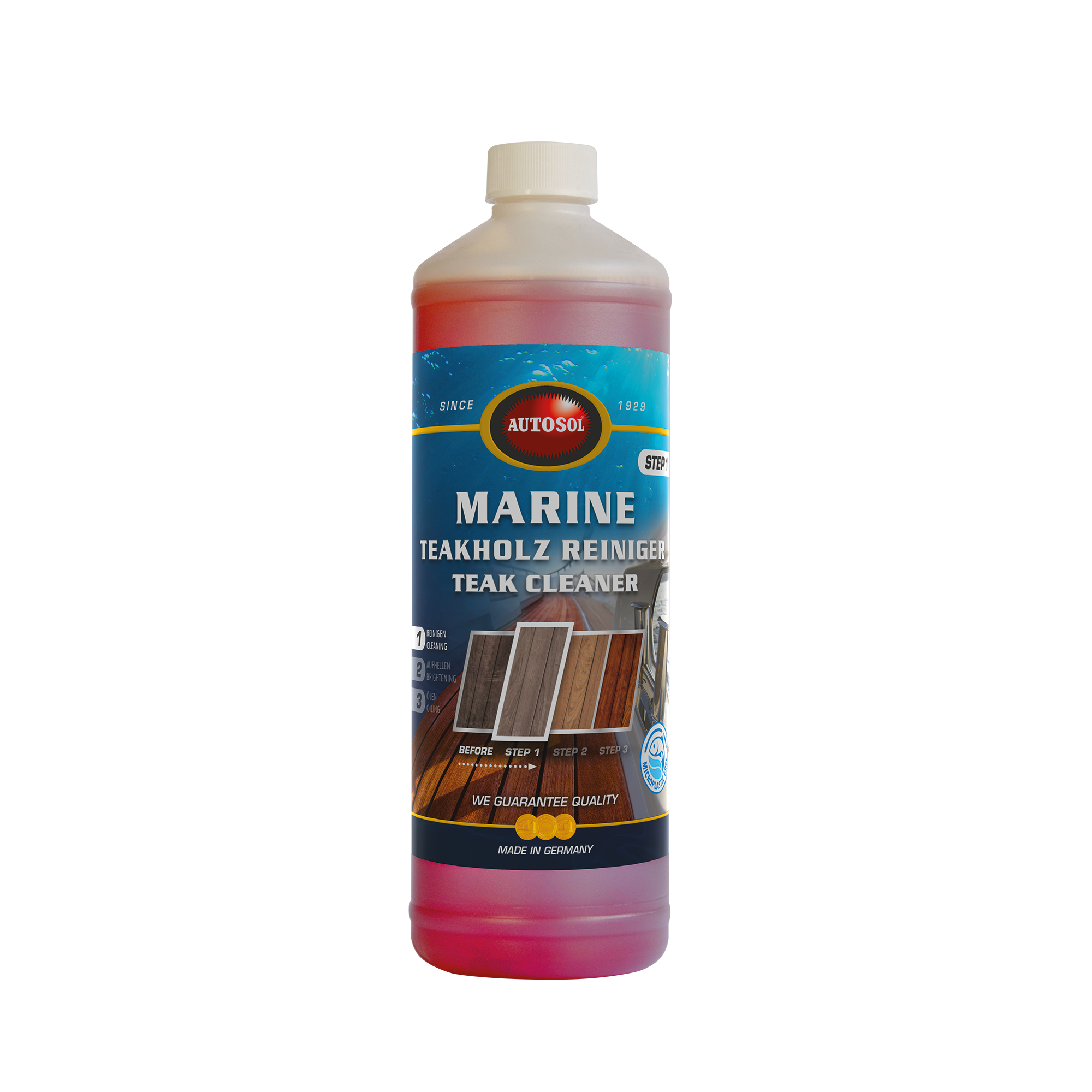 AUTOSOL MARINE TİK TEMİZLEYİCİ -1.ADIM- 1 LT