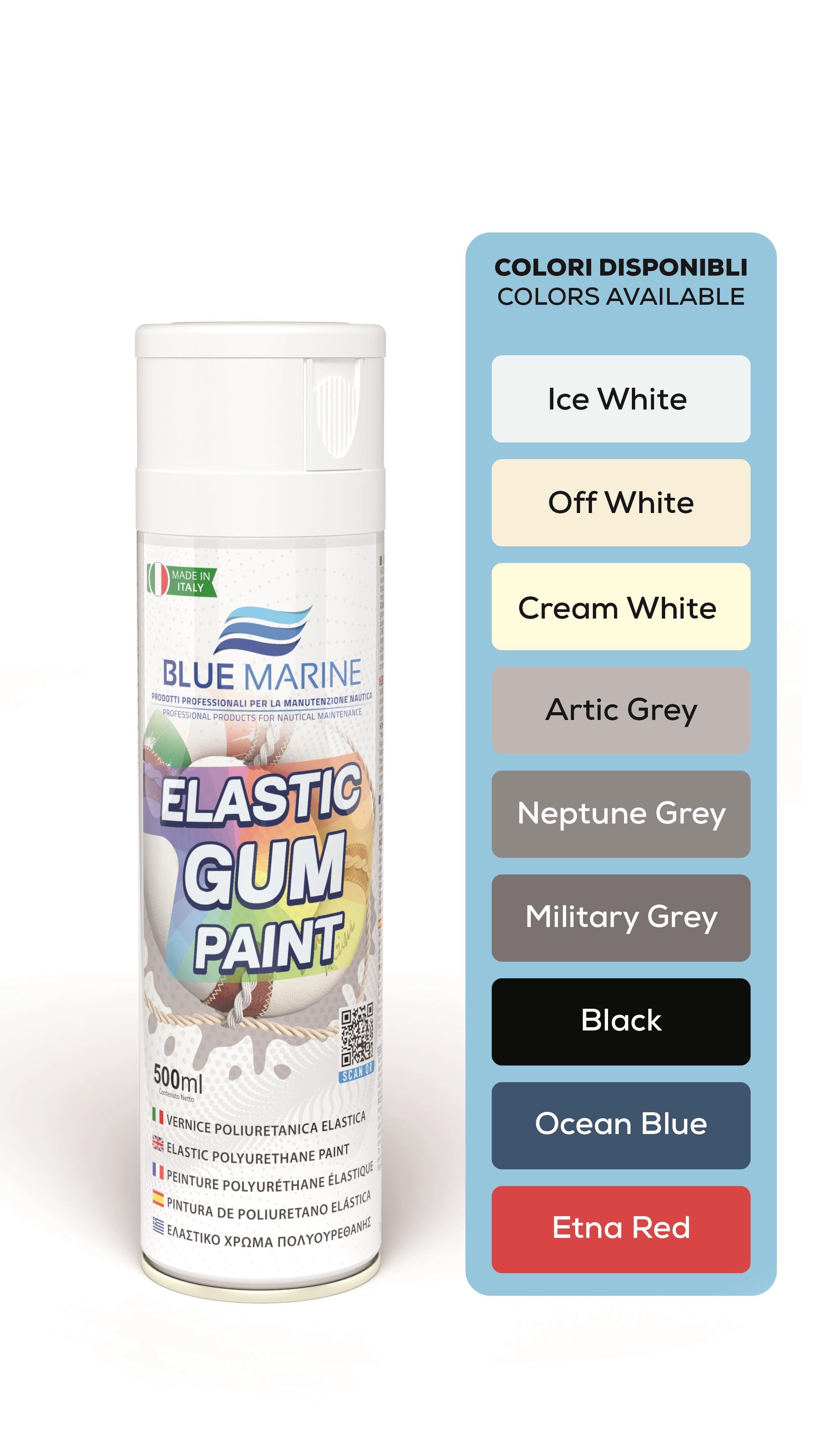 BLUE MARİNE PU ELASTİK ŞİŞME BOT BOYASI ARTİK GRİ