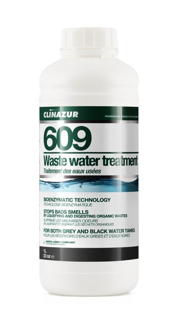 Clin Azur -609 (109)- Pis Su Tankı Temizleyici 1 Litre
