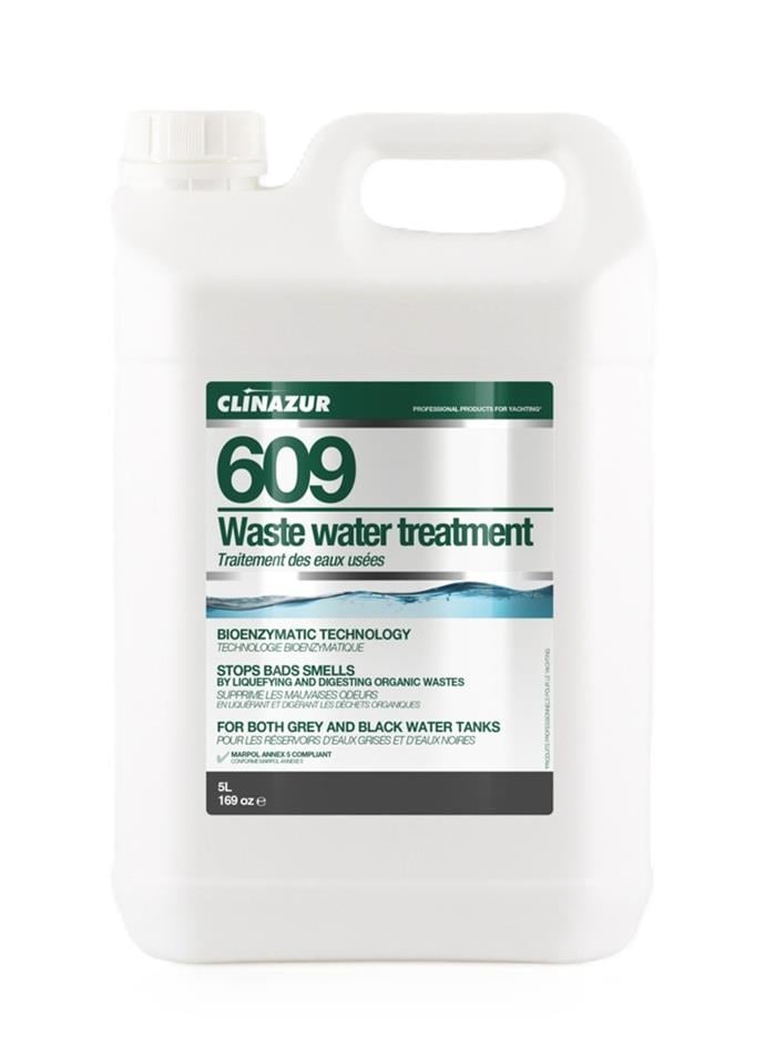 Clin Azur -609 (109)- Pis Su Tankı Temizleyici 5 Litre