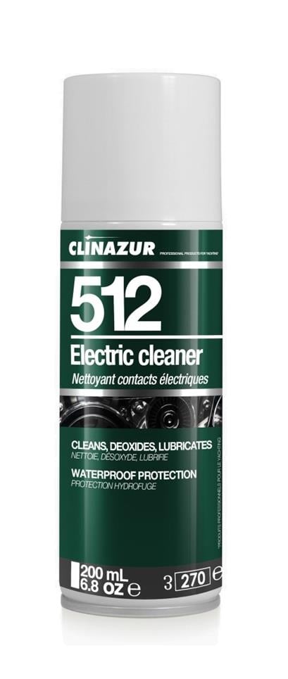 Clin Azur 512 Elektrik Aksam Temizleyici 200 Ml
