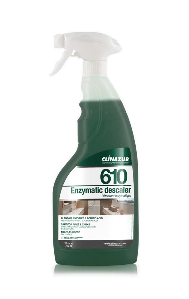 Clin Azur 610 Enzimatik Kireç Sökücü/Temizleyici 750ml