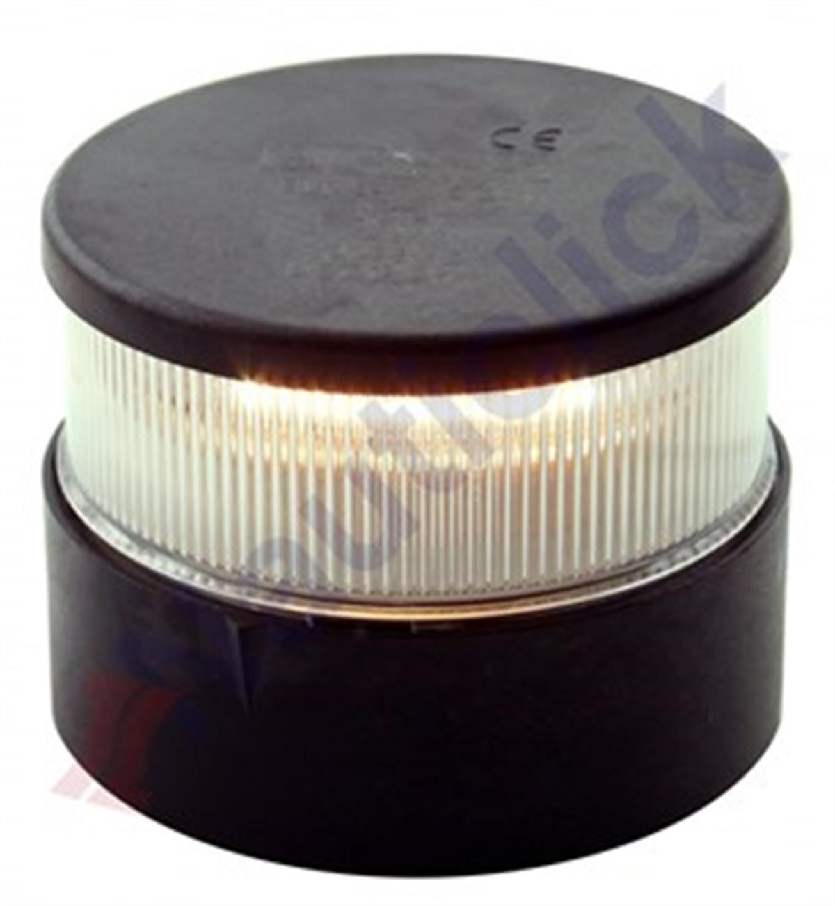 Aqua Signal Yeni 34 Serisi 360 Beyaz LED seyir Feneri 12/24V Beyaz