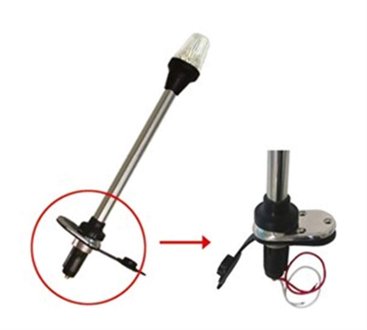 Direkli Silyon Feneri 12V 110cm