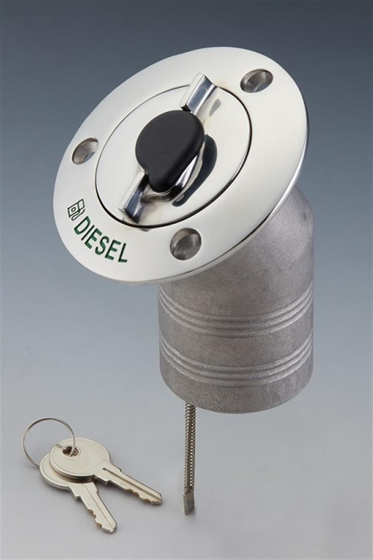 Dolum Ağzı Paslanmaz Çelik, 38mm, 30°açılı, mazot