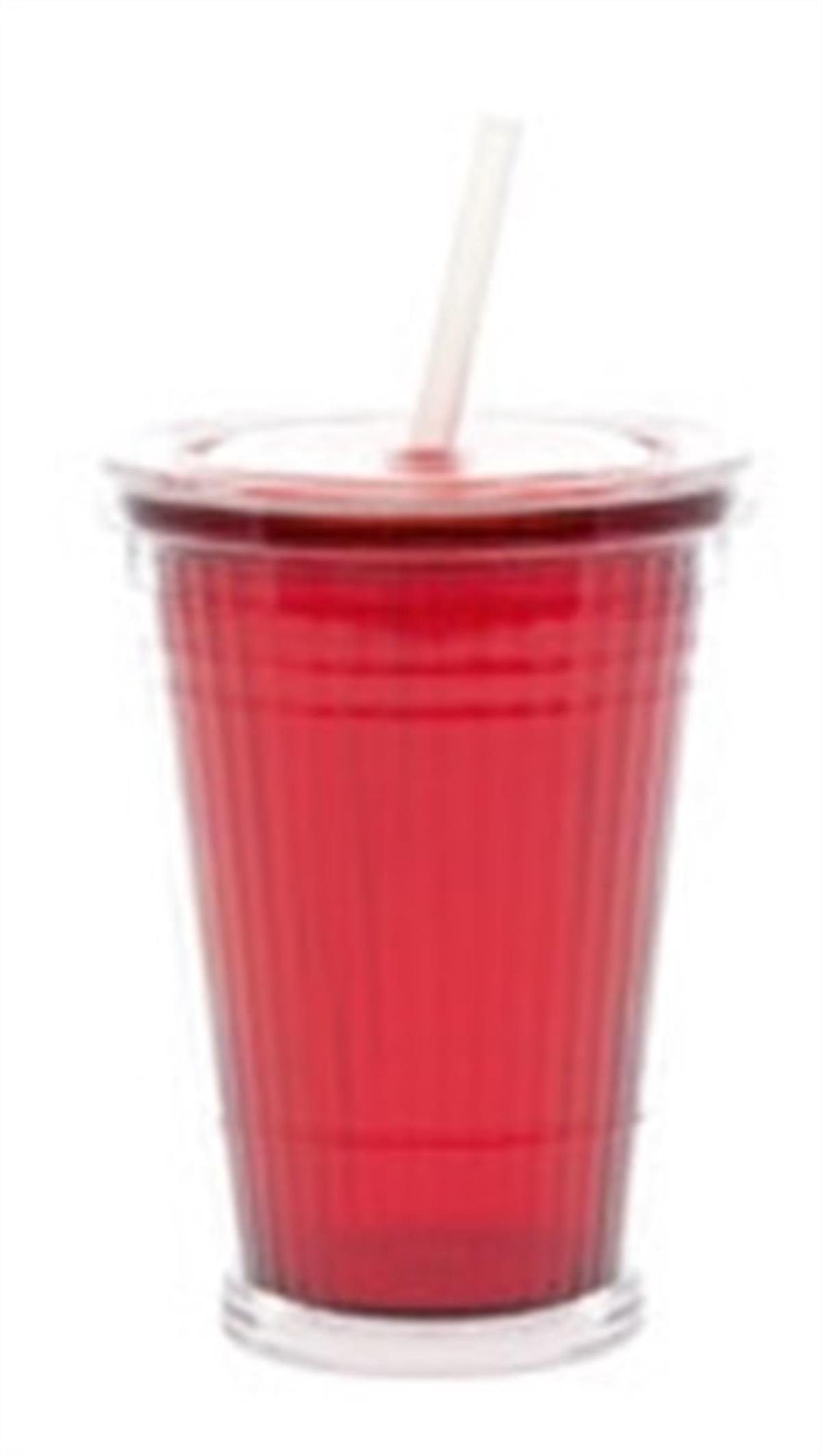 Gimex büyük bardak, pipetli