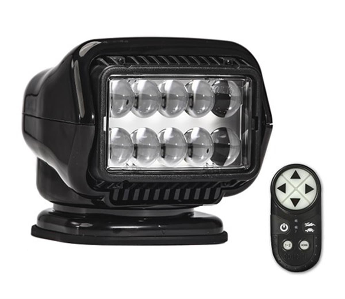 Golight Stryker ST Ledli Kablosuz Projektör, 12V, Siyah