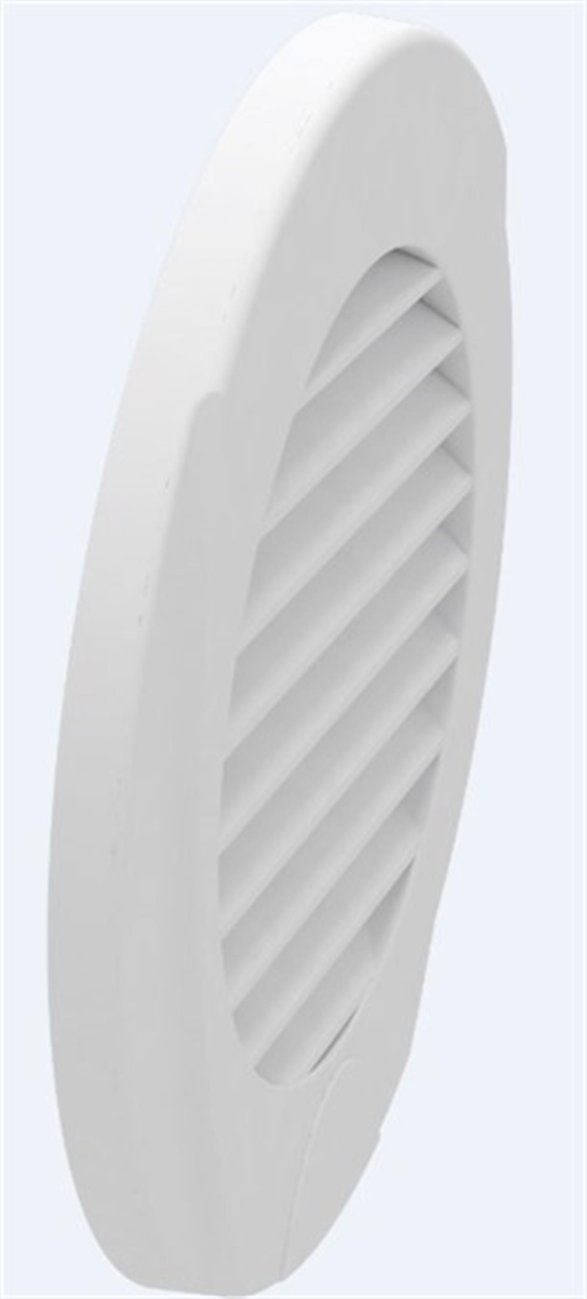 KABİN ÇIKIŞ MENFEZİ PLASTİK BEYAZ. Ø102mm