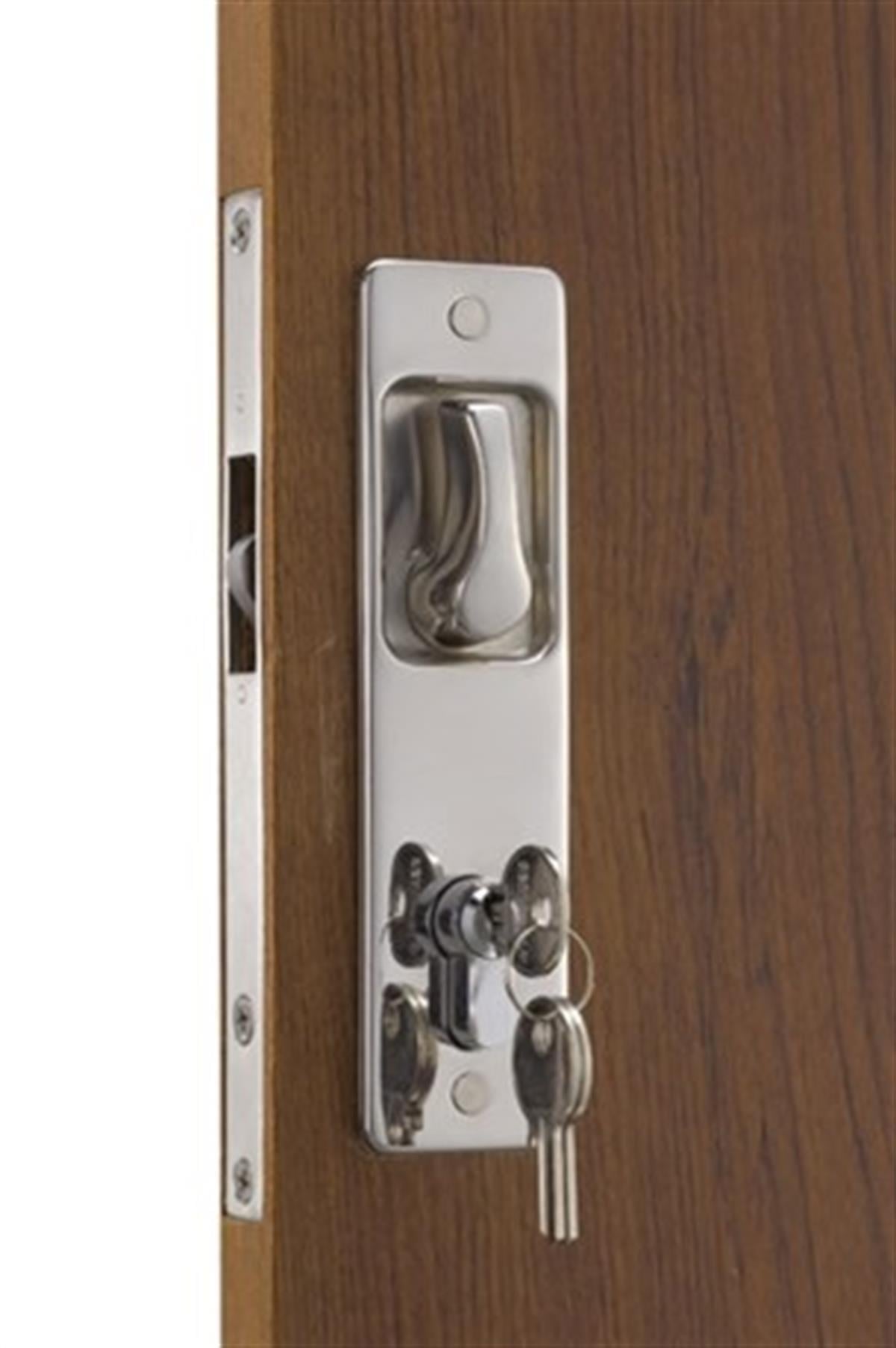 Kısa kollu kapı kilidi. Elit