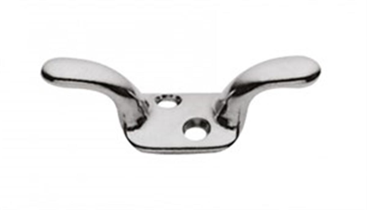 Mini koç boynuzu sarı üzeri kromaj 61x19 mm