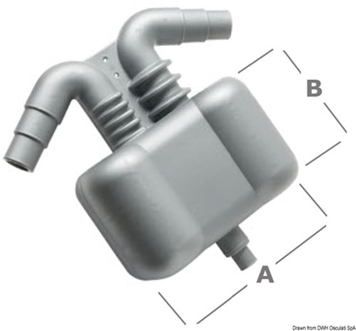 Osculati gaz/su ayırıcı