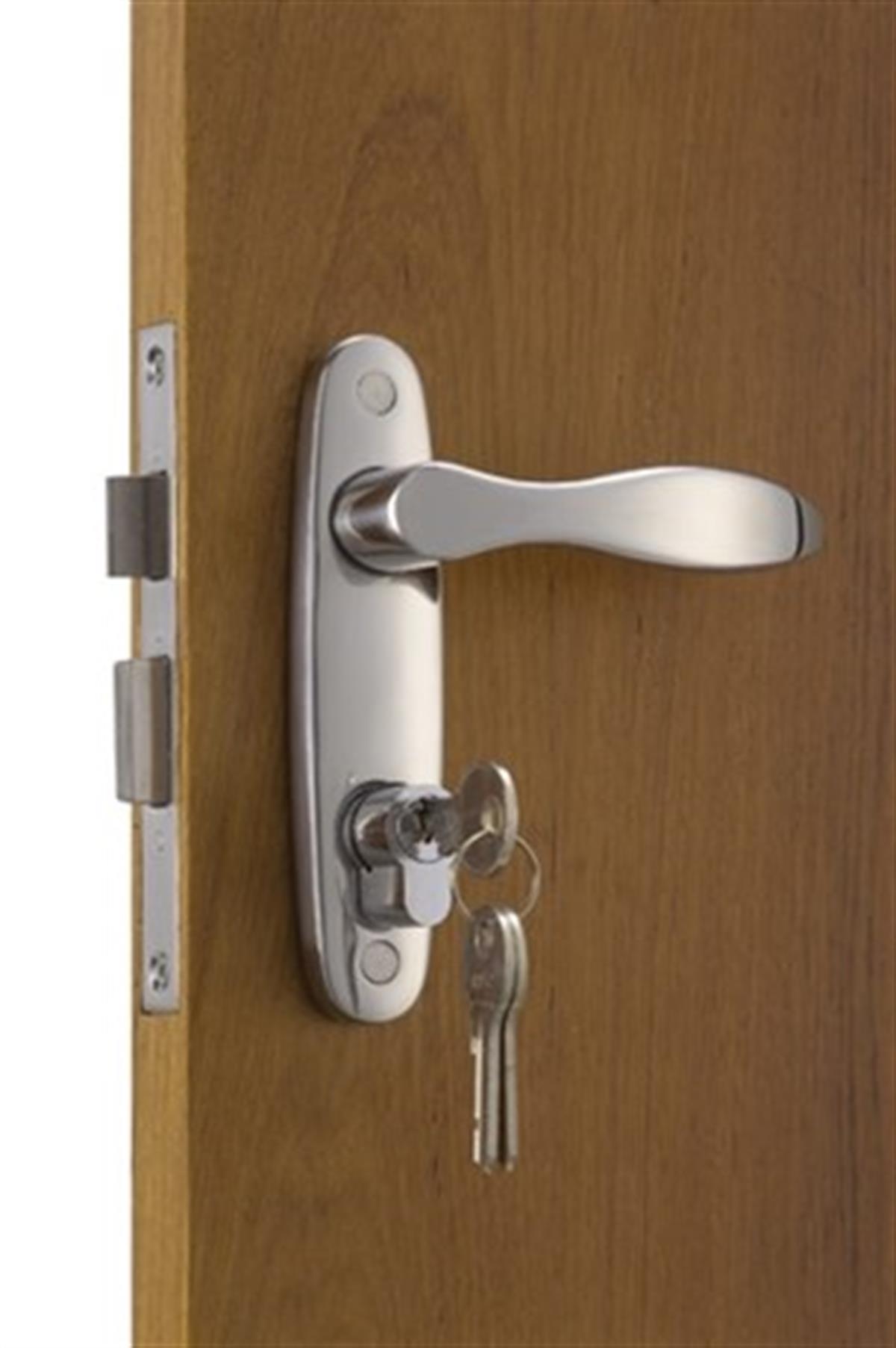 Sindirli kapı kilidi seti. Klasik