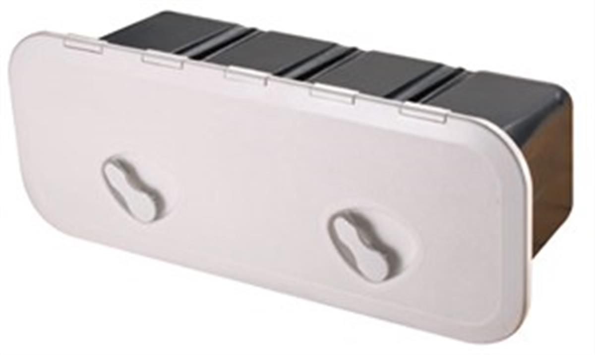 Trem Su Geçirmez Plastik Kapak Dikdörtgen Kutulu 243x607 mm 