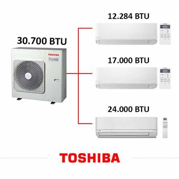 Toshiba Multi Klima 3 lü Kombinasyon 11