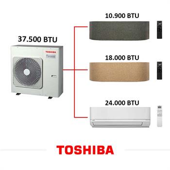 Toshiba Multi Klima 3 lü Kombinasyon 12