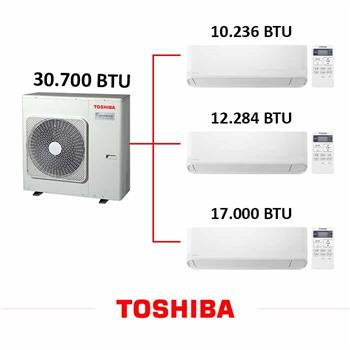 Toshiba Multi Klima 3 lü Kombinasyon 5