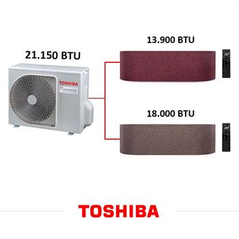 Toshiba Multi Klima Kombinasyon 10