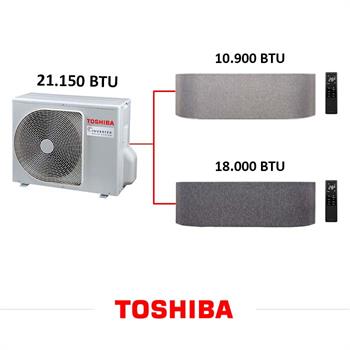 Toshiba Multi Klima Kombinasyon 8