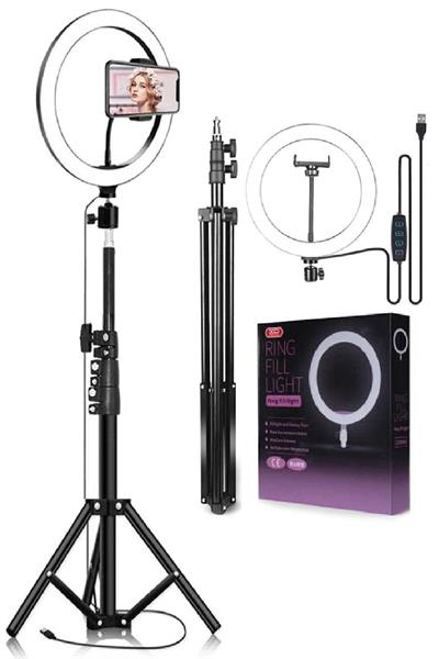 Gimbal Kablosuz Bluetooth Kumanda Selfie Tripod El Monopod Dolgu Işığı Ios Android Telefon Deklanşör