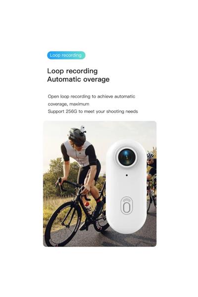 1080p Mini Aksiyon Kamerası Hd Spor Kamerası, Dijital Görüntü Sabitleme, Otomatik Pozlama