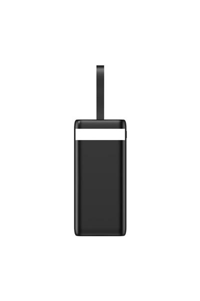30.000mah Normal Powerbank Led Ekran Göstergeli Işıklı Batarya Şarj Aleti