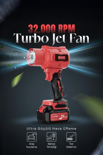 32.000RPM Ahv-18 Hava Üfleyici Turbo Fan