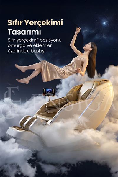 3D Masaj Koltuğu Yapay Zeka Kablosuz Telefon Şarjı Isıtmalı Sıfır Yerçekimi Bluetooth Hoparlör