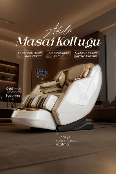 3D Masaj Koltuğu Yapay Zeka Kablosuz Telefon Şarjı Isıtmalı Sıfır Yerçekimi Bluetooth Hoparlör