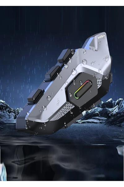 8 Intercoom Bağlantılı 2024 Yeni Nesil 2.000mt Waterproof Fm Radyolu Kask Intercom Kulaklık