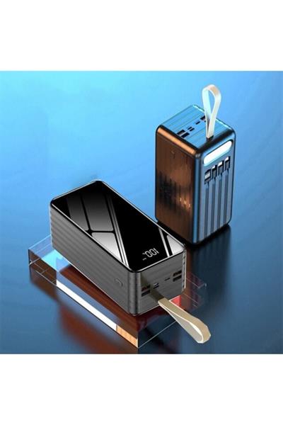 80.000 Mah Powerbank Taşınabilir Şarj Cihazı Güç Kaynağı Siyah Kamp Kampçı