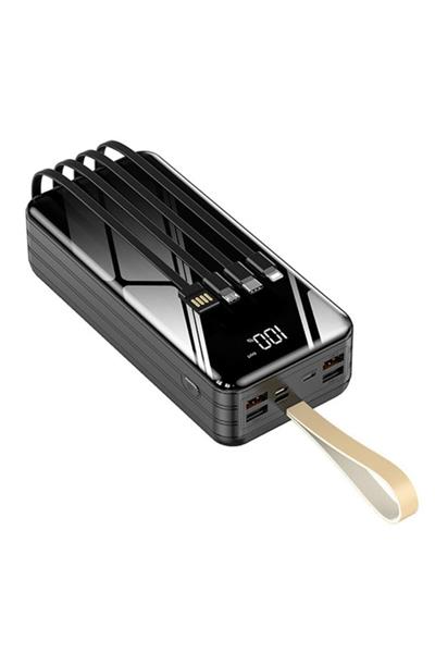 80.000 Mah Powerbank Taşınabilir Şarj Cihazı Güç Kaynağı Siyah Kamp Kampçı