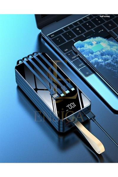 80.000 Mah Powerbank Taşınabilir Şarj Cihazı Güç Kaynağı Siyah Kamp Kampçı