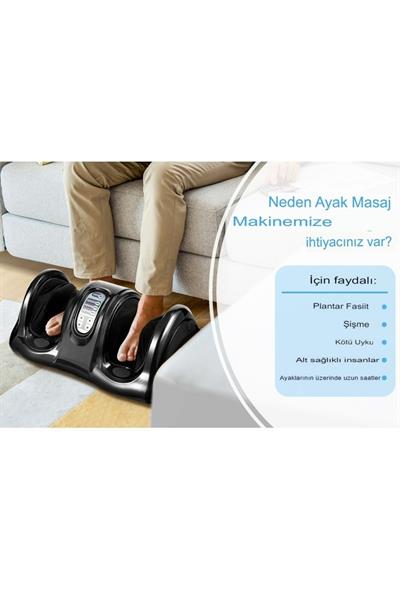 Bacak Ayak Kol Derin Yoğurma Hava Sıkıştırmalı Ovmalı masaj ayak ısıtıcı Ayak masajı