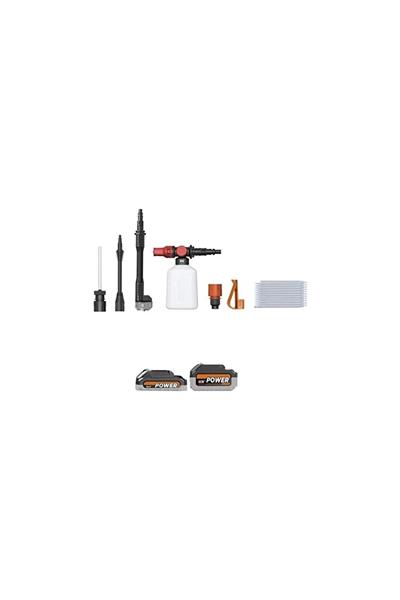 Basınçlı Güçlü Araç Yıkama Makinesi 37.500 Mah Çantalı Şarjlı Bahçe Sulama