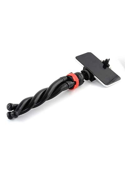 Bluetooth Kumandalı Esnek Ahtapot Flexıble Tripod Selfie Masa Üstü Stand