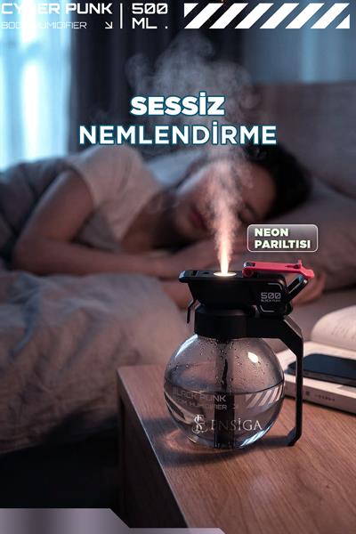 Cyberpunk E-spor Masaüstü Dekorasyon Bombası Nemlendirici Alev Spreyi Yaratıcı Difüzör