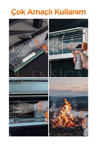 Ensiga 130,000RPM 120W ÇİFT BATARYALI HAVA ÜFLEYİCİ