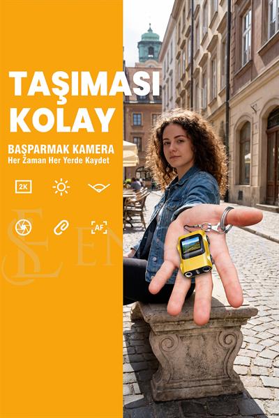 Fenerli Mini Araç Tasarımlı Kamera Video Kayıt Gece Işığı LCD Ekran Mini Kayıt Cihazı Anahtarlık
