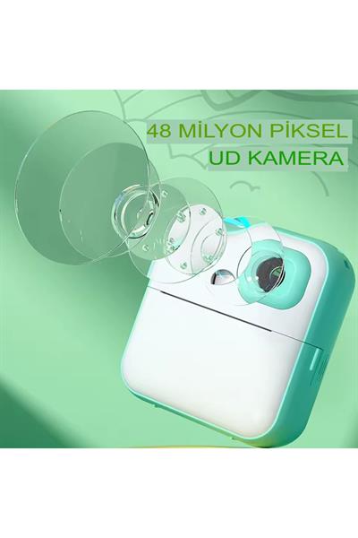 Fotoğraf için dijital çocuk kamera anında baskı fotoğraf çocuklar kamera Mini termal yazıcı