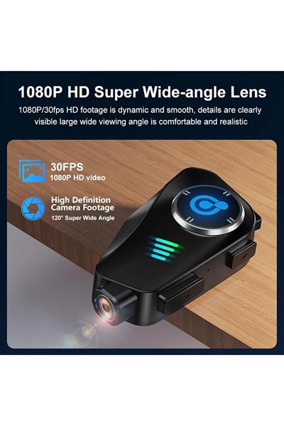 Full HD 1080P Kameralı Motosiklet Kask İçi Bluetooth Kulaklık ve İnterkom
