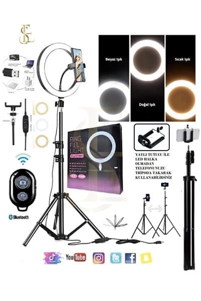 Akıllı Hareket İzleme, 360° Cep Telefonu Tutucu Klipsli Akıllı İzleme Vlog, Canlı Yayın Çekim Triod