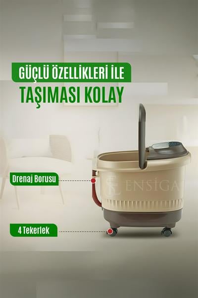 Isıtmalı ve Otomatik Ayak Masaj Cihazı