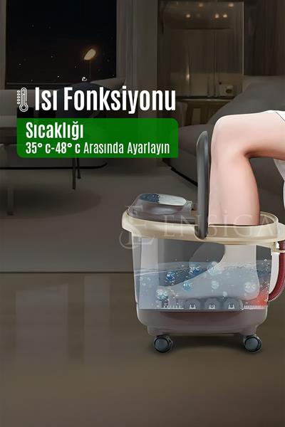 Isıtmalı ve Otomatik Ayak Masaj Cihazı