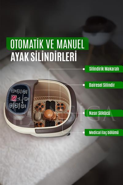 Isıtmalı ve Otomatik Ayak Masaj Cihazı