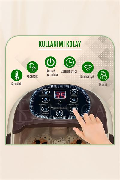 Isıtmalı ve Otomatik Ayak Masaj Cihazı