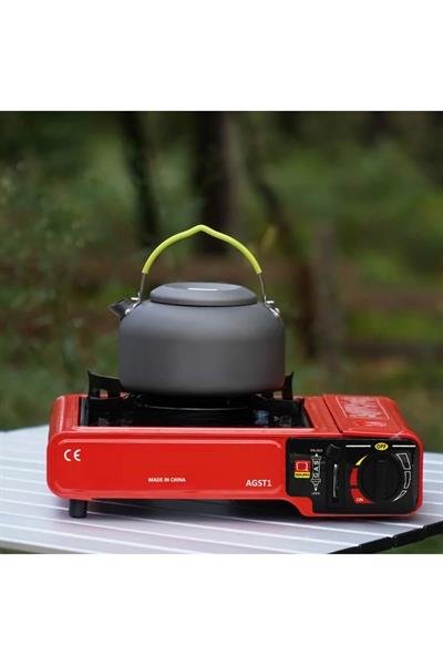 Karttuşlu Kamp Ocağı Tatil Outdoor Portatif Seyehat Ocağı Gaz Stop Emniyetli Portatif Piknik